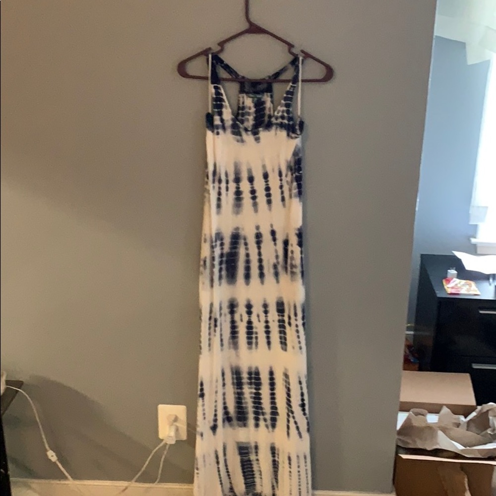 Flair Bleue maxi dress